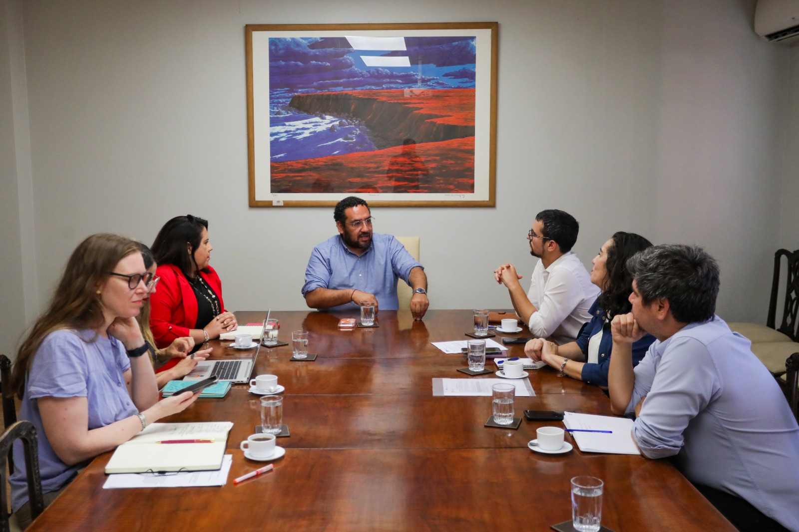 Directora Ejecutiva de SLEP La Quebrada se reunió con alcaldes de La Florida, Ñuñoa y Peñalolén