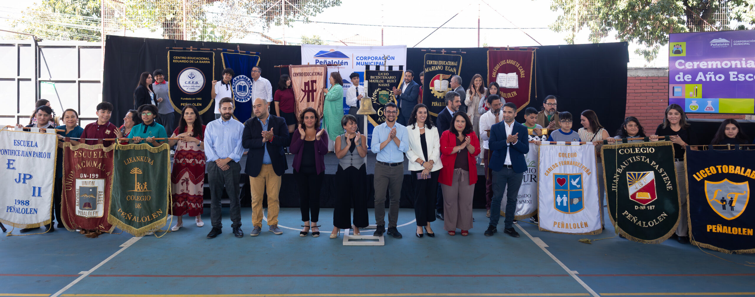 Inicio de año escolar 2026 en Peñalolén